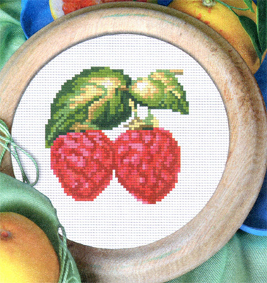 Malinka. Cross stitch for children