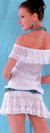 Tunic or mini dress crochet