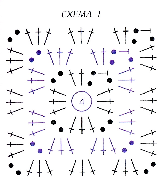 схема вязания