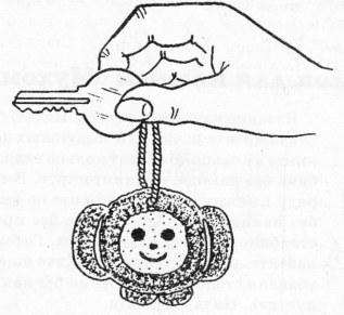 Keychain Cheburashka