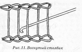 Convex and concave columns