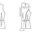 Сукня щільно прилеглого силуету з кокеткою на рівні глибини пройми